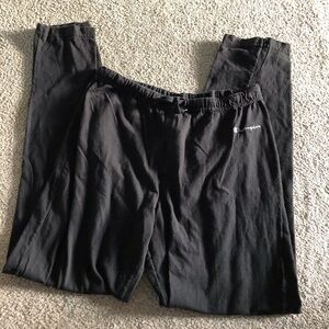 Vintage Champion black sweatpants in size L